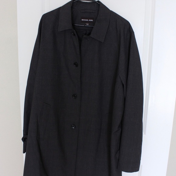 michael kors mens raincoat